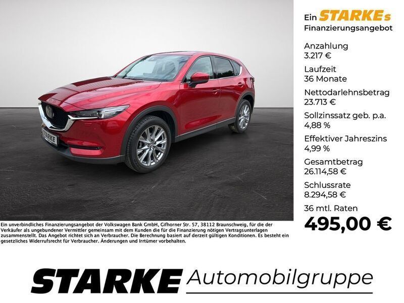 Rot Gebraucht 2020 Mazda CX-5 Sports-Line SUV | 26.930 € (Fairer Preis) - Bild 1/3