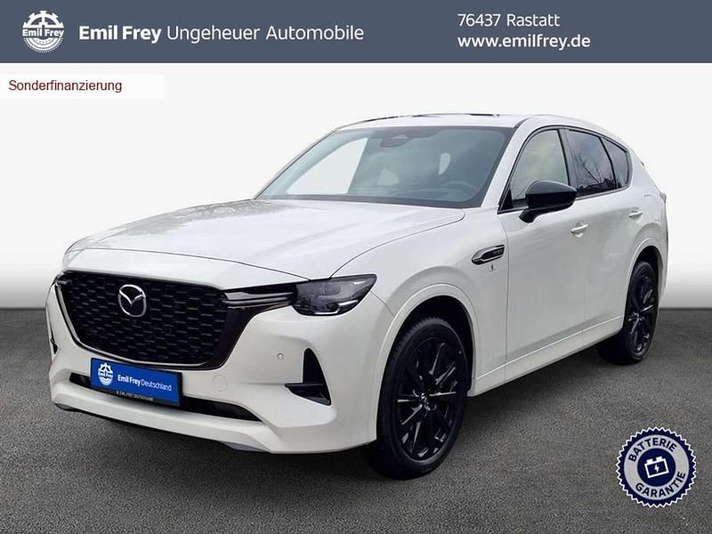Rhodium white metallic Gebraucht 2025 Mazda CX-60 Homura-Line SUV | 48.990 € (Etwas zu teuer) - Bild 1/4