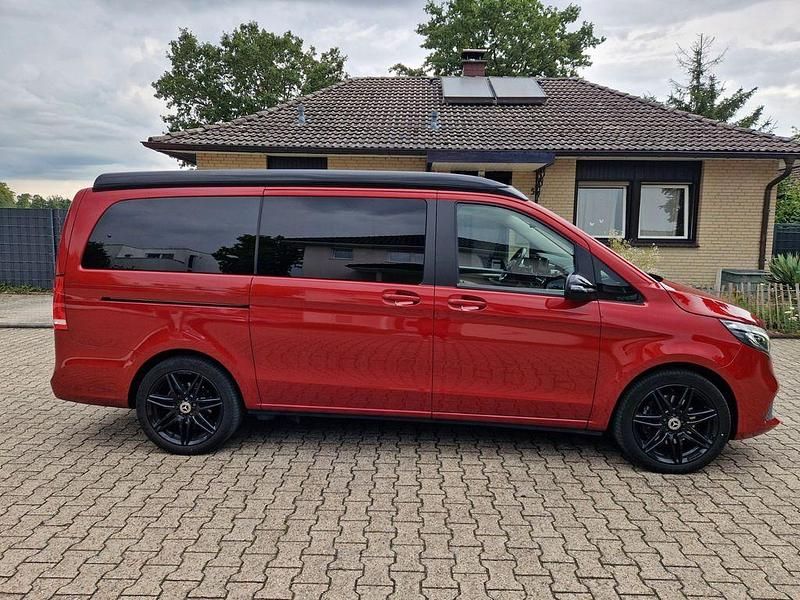 Rot Gebraucht 2021 Mercedes V300 Marco Polo Van / Kleinbus | 62.900 € (Fairer Preis) - Bild 1/4