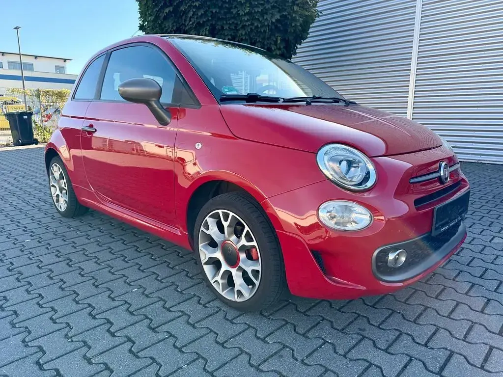 Gebraucht Fiat 500S Sport 105 PS (77 kW) 2017 Rot Cabrio