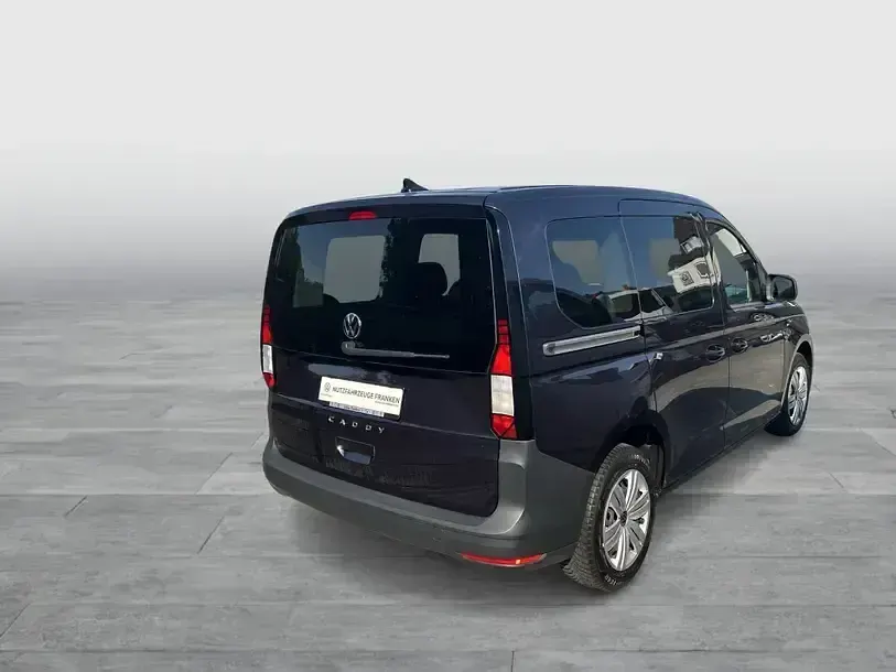 Gebraucht VW Caddy Basis 102 PS (75 kW) 2021 Blau Van / Kleinbus