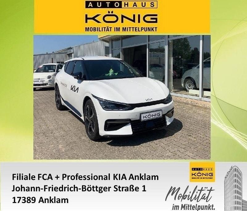 Snow white pearl Gebraucht 2024 Kia EV6 GT-Line SUV | 47.999 € (Fairer Preis) - Bild 1/4