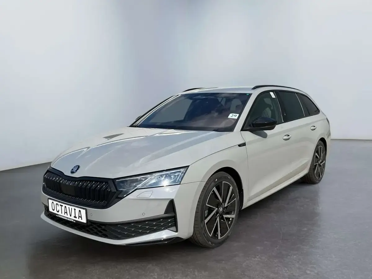 Neu Skoda Octavia SportLine 150 PS (110 kW) 2026 Steelgrau Kombi
