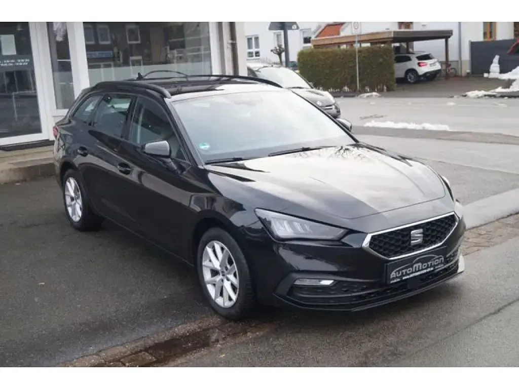 Gebraucht Seat Leon 116 PS (85 kW) 2023 Schwarz (metallic) Kombi