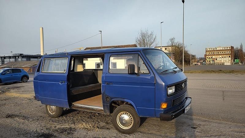 Second-hand VW T3 50 CP (36 kW) 1987 Albastru Van