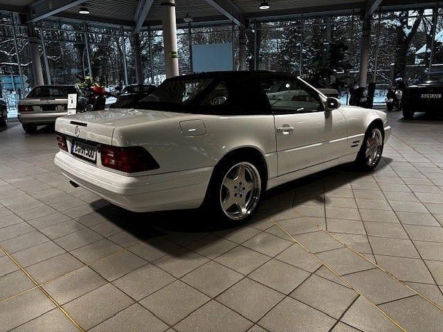 Gebraucht Mercedes SL500 306 PS (225 kW) 2000 Weiß Cabrio