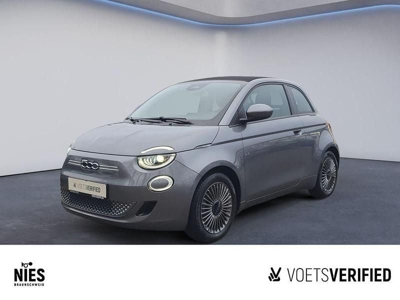 Grau Gebraucht 2021 Fiat 500e Connect Cabrio | 16.250 € (Superpreis) - Bild 1/4