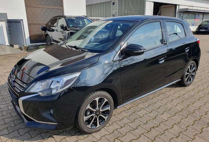 Magicschwarz Gebraucht 2021 Mitsubishi Space Star Limousine | 9.950 € (Fairer Preis) - Bild 1/4