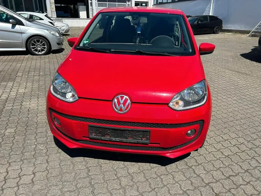 Gebraucht VW up! move up! 75 PS (55 kW) 2011 Rot Kleinwagen
