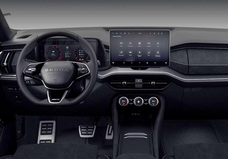 Neu Skoda Kodiaq SportLine 150 PS (110 kW) 2025 Stahlgrau SUV