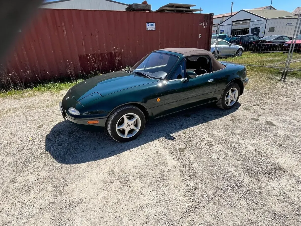 Używany Mazda MX5 90 KM (66 kW) 1995 Zielony Kabriolet