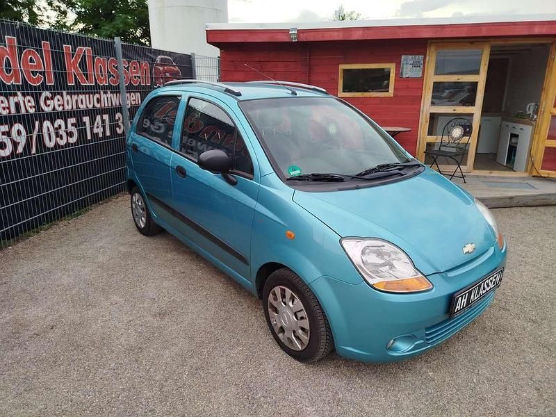Blau Gebraucht 2008 Chevrolet Matiz Kleinwagen | 680 € (Superpreis) - Bild 1/4