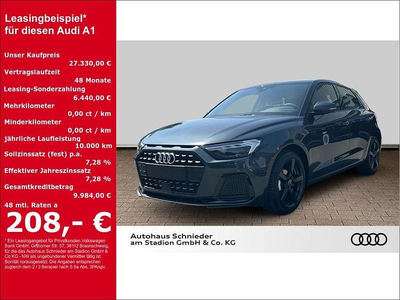 Grau Neu 2025 Audi A1 Advanced Plus Kleinwagen | 27.330 € (Fairer Preis) - Bild 1/4