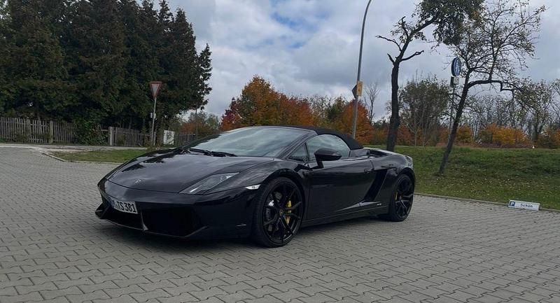 Gebraucht Lamborghini Gallardo 560 PS (411 kW) 2012 Schwarz Cabrio