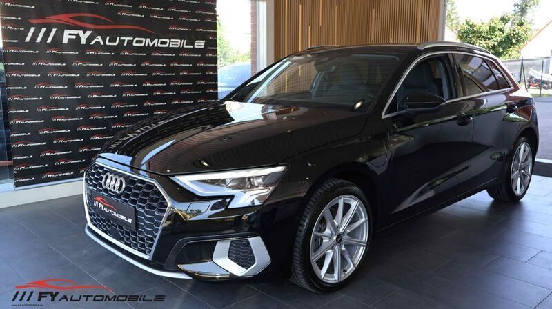 Schwarz Gebraucht 2021 Audi A3 e-tron S-Line Kleinwagen | 25.490 € (Guter Preis) - Bild 1/4