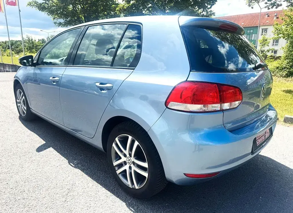 Gebraucht VW Golf VI Trendline 80 PS (58 kW) 2009 Blau Kleinwagen
