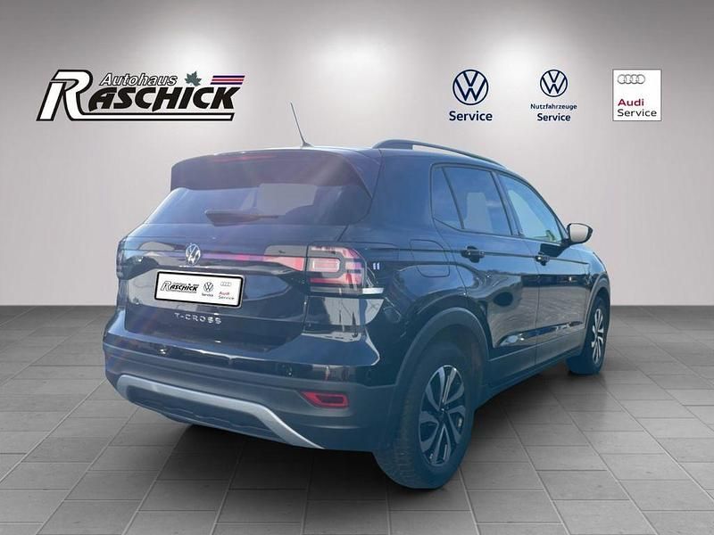 Gebraucht VW T-Cross Active 95 PS (69 kW) 2022 Deep black perleffekt (schwarz) SUV