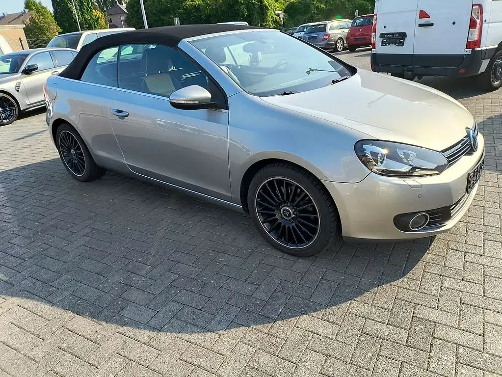 Gebraucht VW Golf Cabriolet Exclusive 160 PS (117 kW) 2013 Silber Cabrio