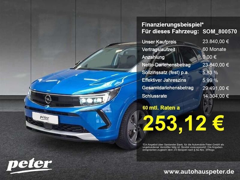Blau Gebraucht 2024 Opel Grandland X Elegance SUV | 23.840 € (Guter Preis) - Bild 1/2