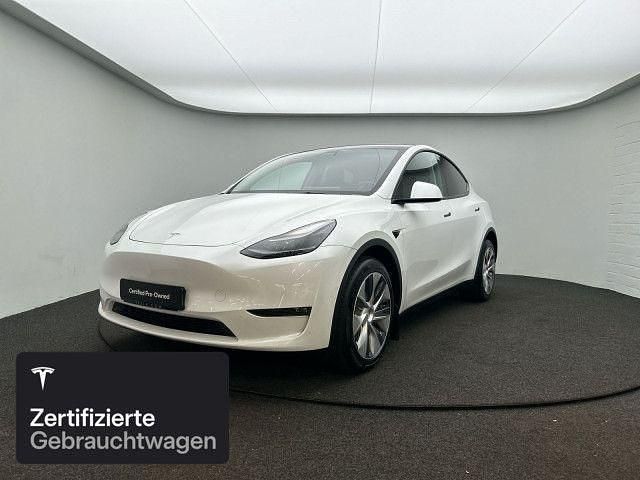 Weiß Gebraucht 2021 Tesla Model Y Long Range AWD SUV | 31.900 € (Guter Preis) - Bild 1/4