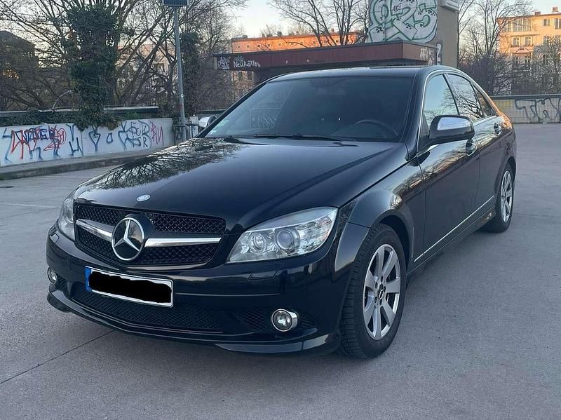 Schwarz Gebraucht 2008 Mercedes C200 AMG Limousine | 6.800 € (Guter Preis) - Bild 1/4