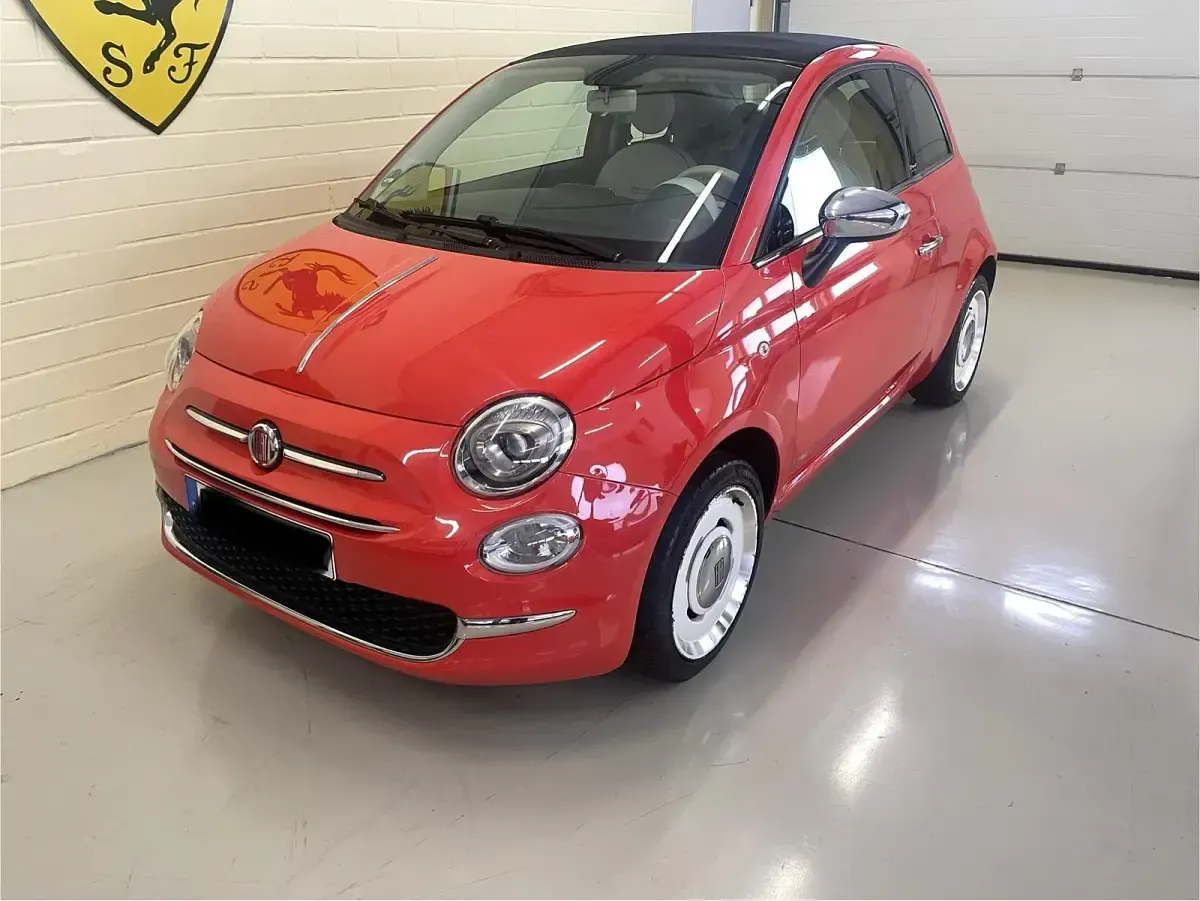 Gebraucht Fiat 500C 69 PS (50 kW) 2017 Orange Cabrio