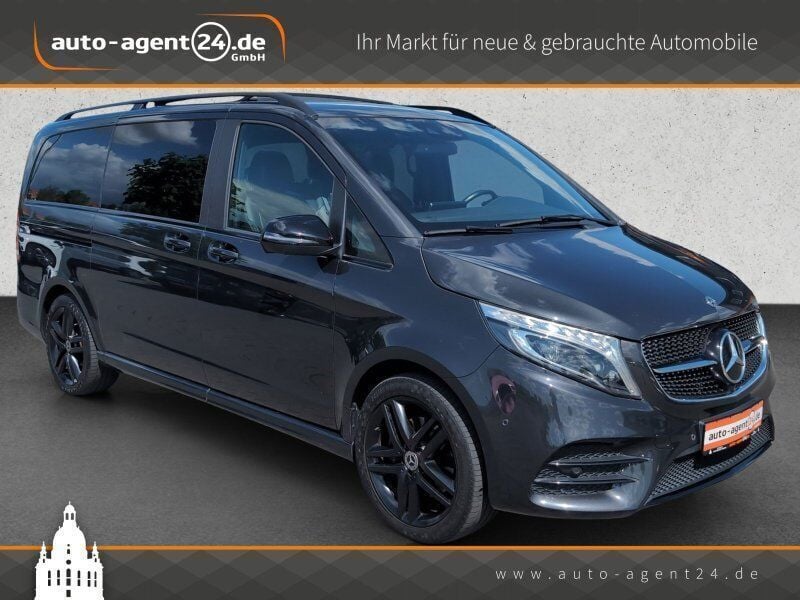 Graphitgrau dunkel metallic (mb 7831) Gebraucht 2020 Mercedes V300 Exclusive Van / Kleinbus | 58.990 € (Superpreis) - Bild 1/4