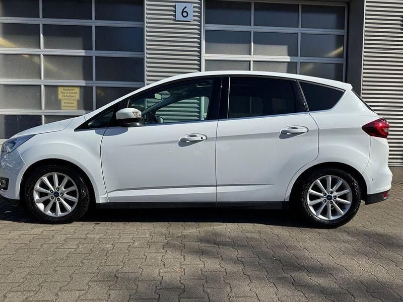 Gebraucht Ford C-MAX Titanium 150 PS (110 kW) 2018 Weiß Van / Kleinbus