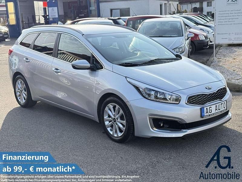 Silber Gebraucht 2017 Kia Ceed Sportswagon Kombi | 12.999 € (Etwas zu teuer) - Bild 1/4