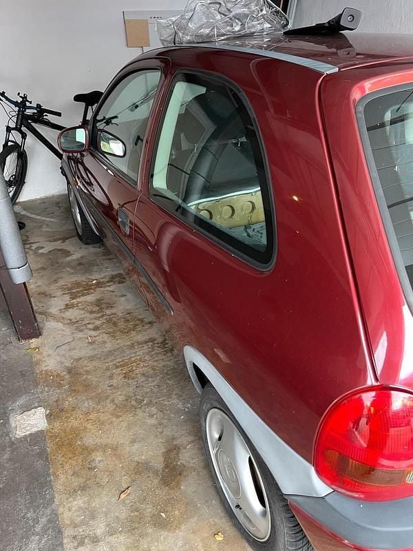 Gebraucht Opel Corsa 1997 Rot Kleinwagen