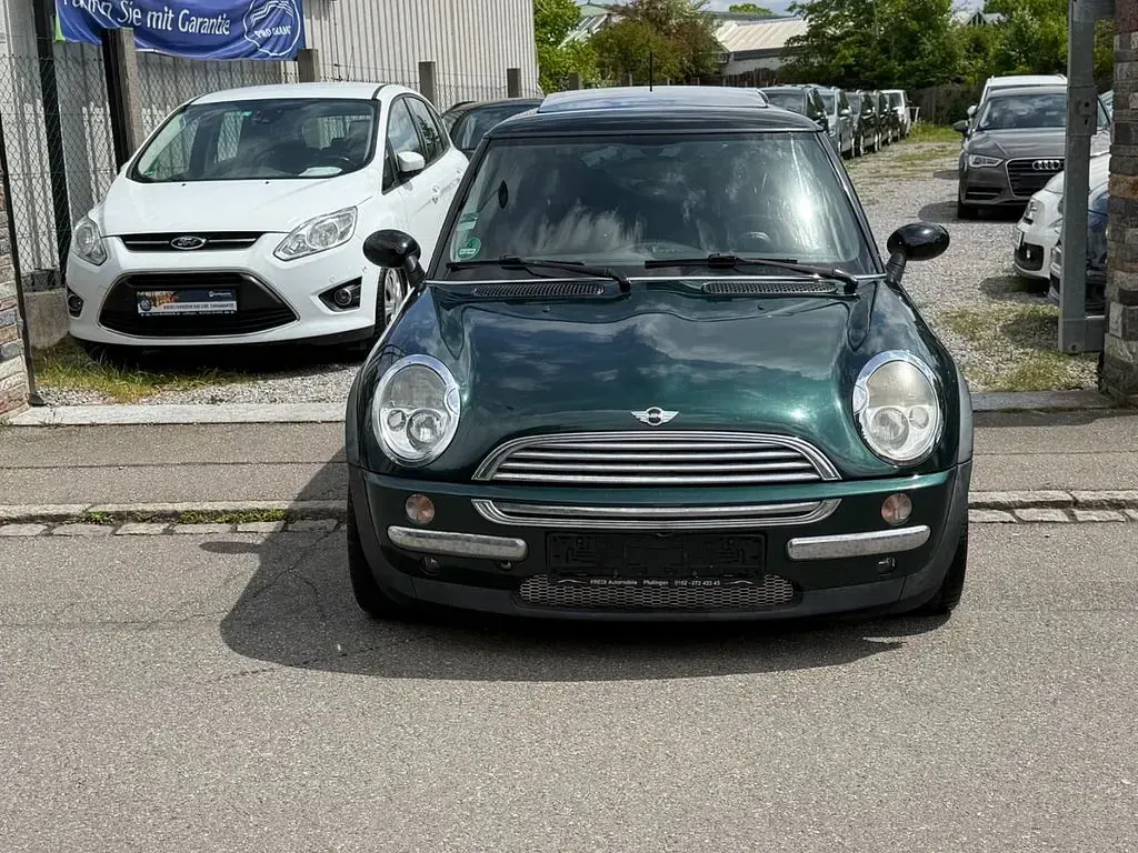 Käytetty Mini Cooper 116 HP (85 kW) 2002 Vihreä Viistoperä