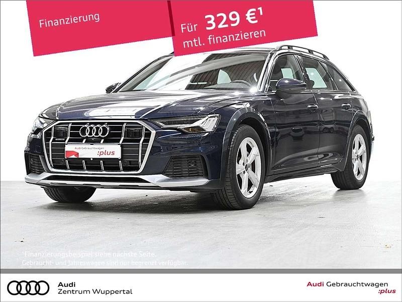 Firmamentblau metallic Gebraucht 2021 Audi A6 Ambiente Kombi | 33.588 € (Superpreis) - Bild 1/3