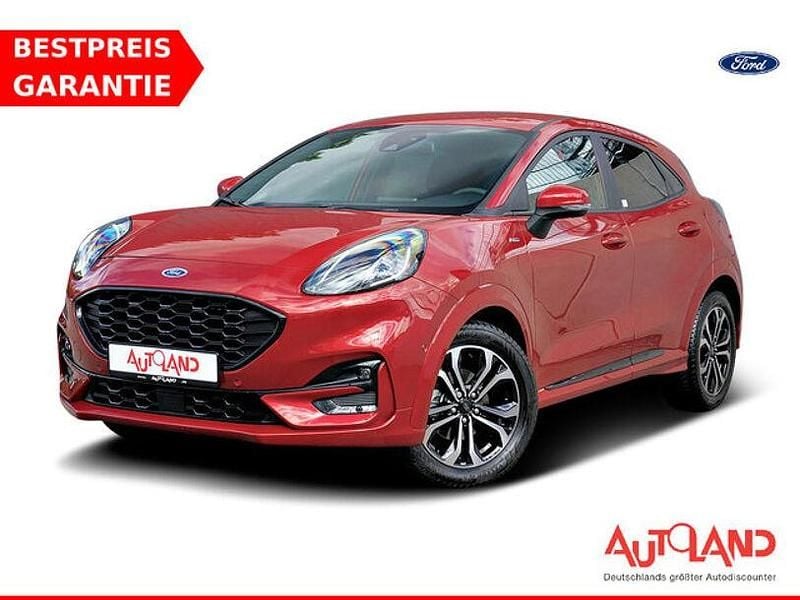 Fantastic red tc (metallic) Gebraucht 2023 Ford Puma Gen-E ST-Line SUV | 20.950 € (Guter Preis) - Bild 1/4