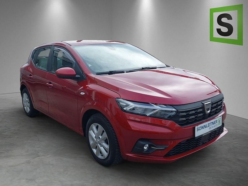 Gebraucht Dacia Sandero Comfort 101 PS (74 kW) 2021 Rot Kleinwagen