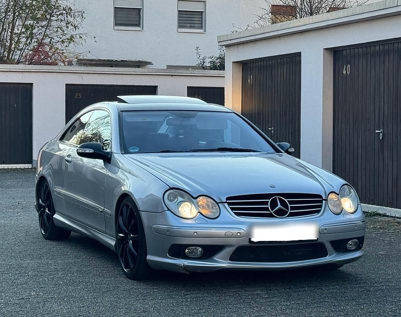 Gebraucht Mercedes CLK500 AMG 306 PS (225 kW) 2002 Silber Coupé
