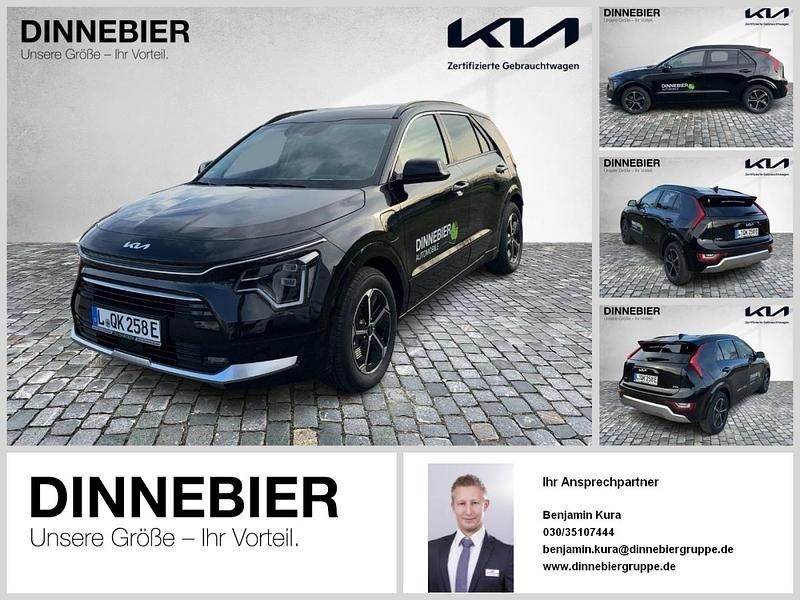 Schwarz (metallic) Gebraucht 2022 Kia Niro Spirit SUV | 30.580 € (Fairer Preis) - Bild 1/3