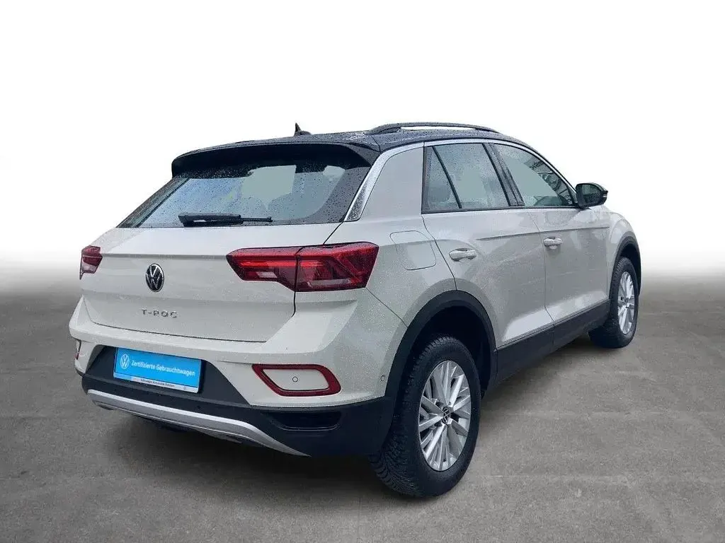 Gebraucht VW T-Roc Life 150 PS (110 kW) 2025 Ascotgrau schwarz SUV