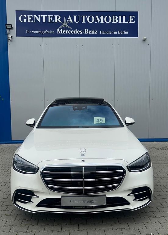 Gebraucht Mercedes S400 AMG line 330 PS (242 kW) 2022 Manufaktur diamantweiss bright Limousine