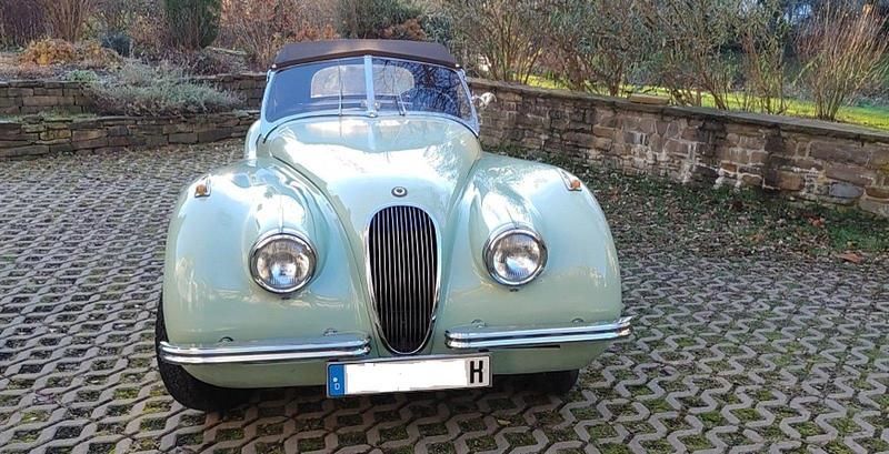 Gebraucht Jaguar XK 160 PS (117 kW) 1950 Grün Cabrio