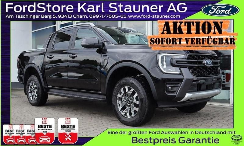 Schwarz Neu 2025 Ford Ranger Wildtrack Abholung | 54.716 € (Superpreis) - Bild 1/4