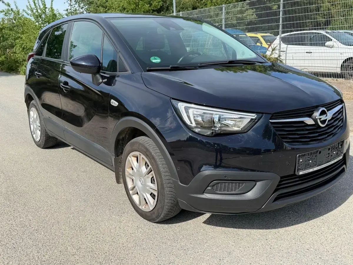 Gebraucht Opel Crossland 110 PS (80 kW) 2018 Blau SUV