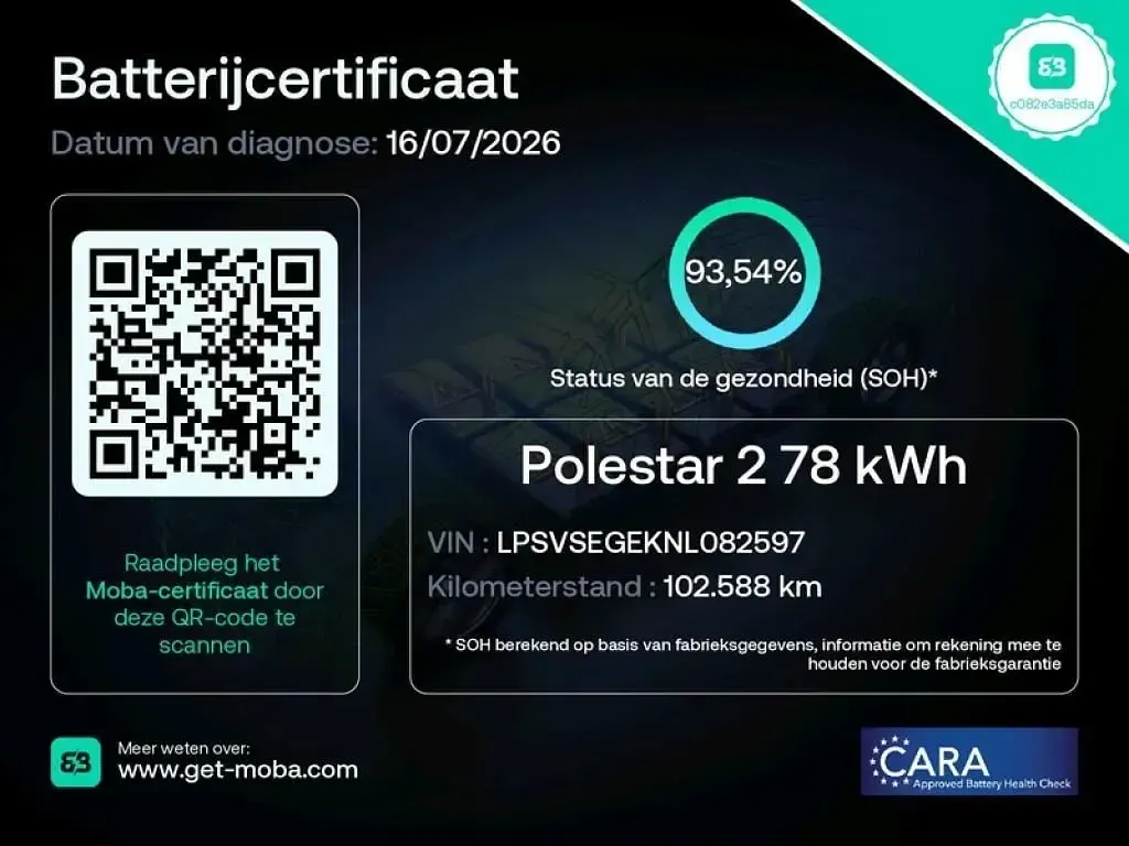 Gebraucht Polestar 2 Long Range Single Motor 169 kW (231 PS) 2022 Grau Kleinwagen
