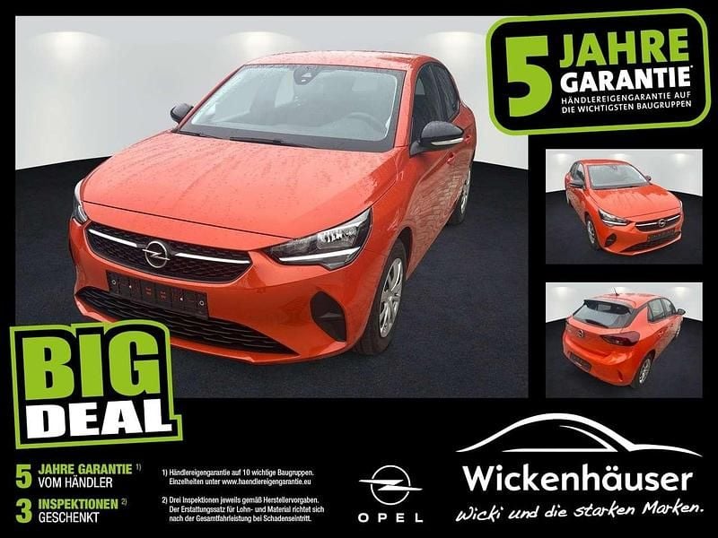 Power orange/dynamik orange Gebraucht 2022 Opel Corsa Edition Kleinwagen | 10.490 € (Superpreis) - Bild 1/4