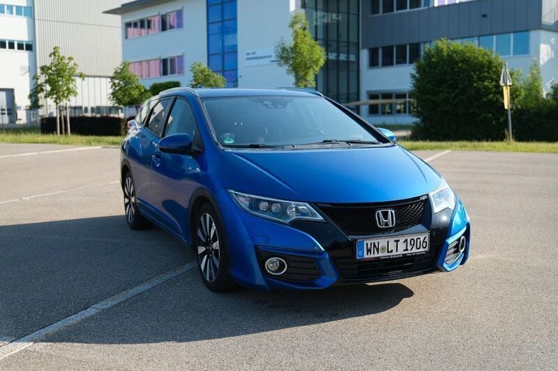 Blau Gebraucht 2015 Honda Civic Lifestyle Kombi | 11.500 € (Fairer Preis) - Bild 1/4