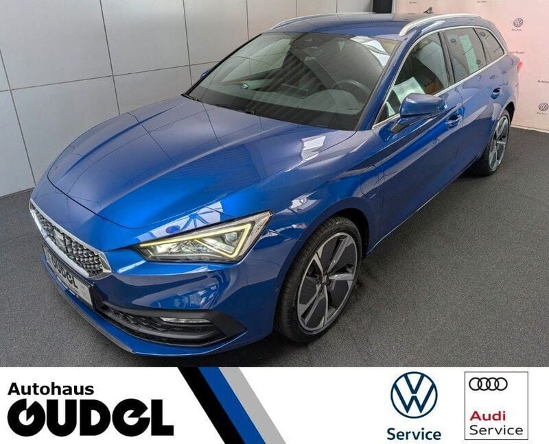 "mystery" blau Gebraucht 2021 Seat Leon XCELLENCE Kombi | 21.980 € (Fairer Preis) - Bild 1/4