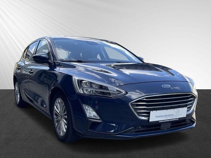 Gebraucht Ford Focus Titanium 150 PS (110 kW) 2019 Blau Limousine