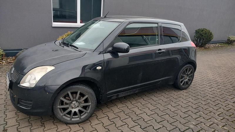 Gebraucht Suzuki Swift 2008 Schwarz Kleinwagen
