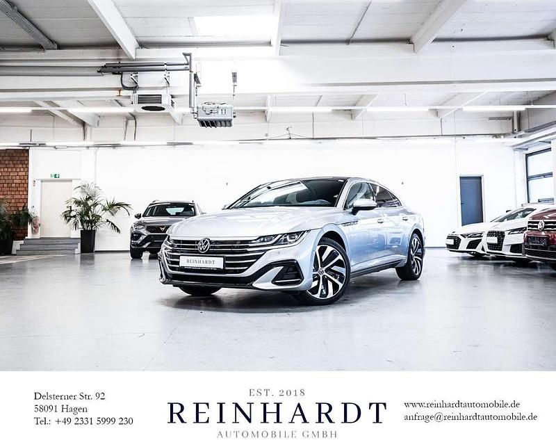 Pyritsilber metallic Gebraucht 2022 VW Arteon R-line Limousine | 29.770 € (Fairer Preis) - Bild 1/3