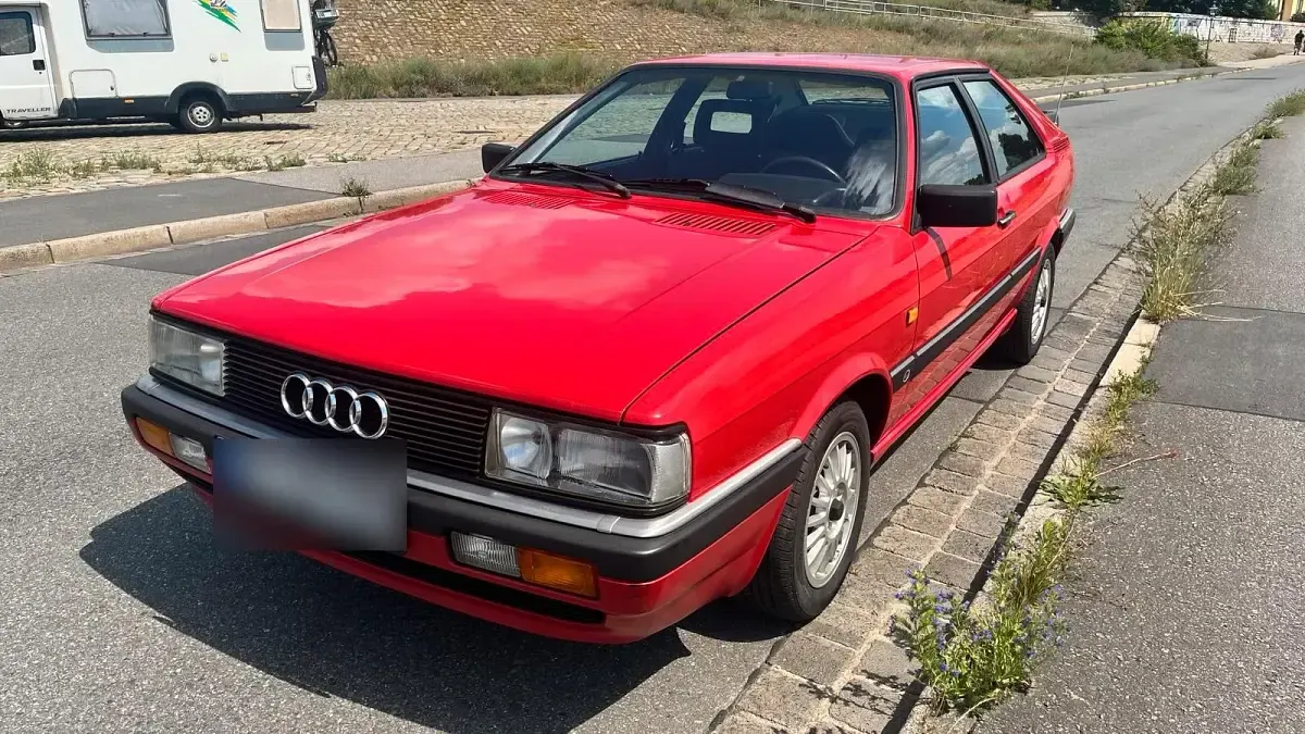 Gebraucht Audi Coupe GT 110 PS (80 kW) 1987 Rot Coupé