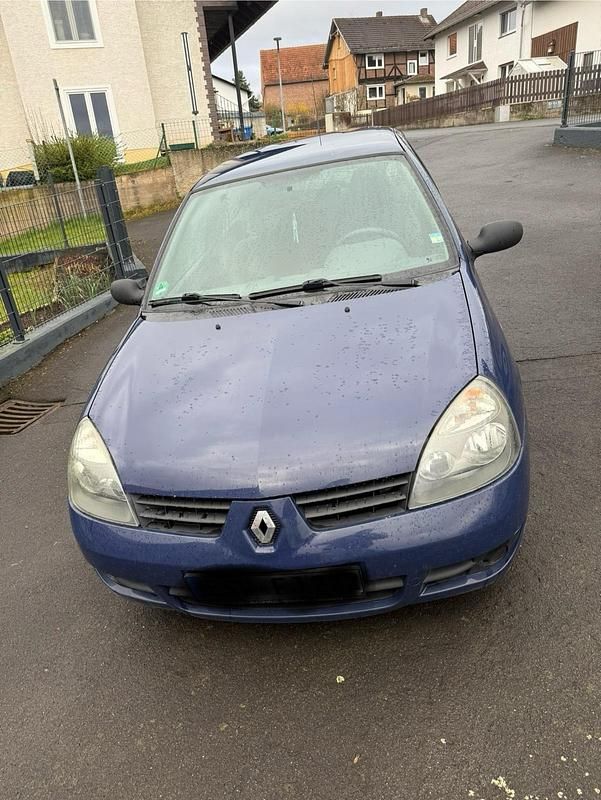 Gebraucht Renault Clio II 58 PS (42 kW) 2007 Blau Kleinwagen